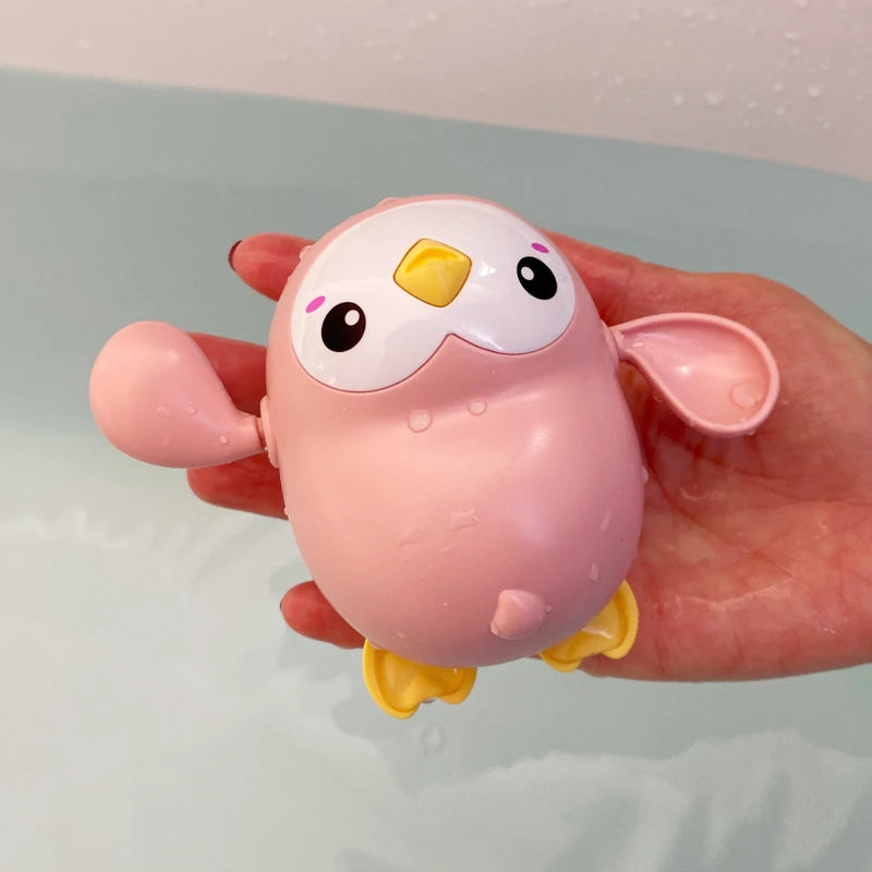 Adaptador de Chuveiro Ducha Divertida Penguim Rosa Com Frete Gratis Shopanda