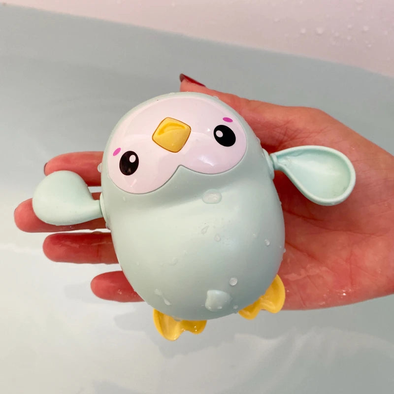 Adaptador de Chuveiro Ducha Divertida Pinguim Azul Com Frete Gratis Shopanda