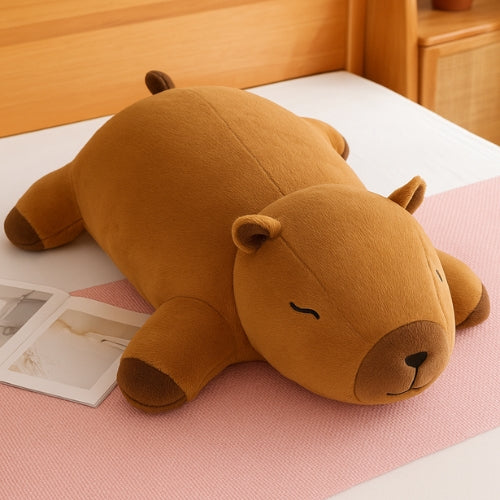 Bicho de Pelucia Capivara Giga Que Esta Bombando 60cm Com Frete Gratis Shopanda
