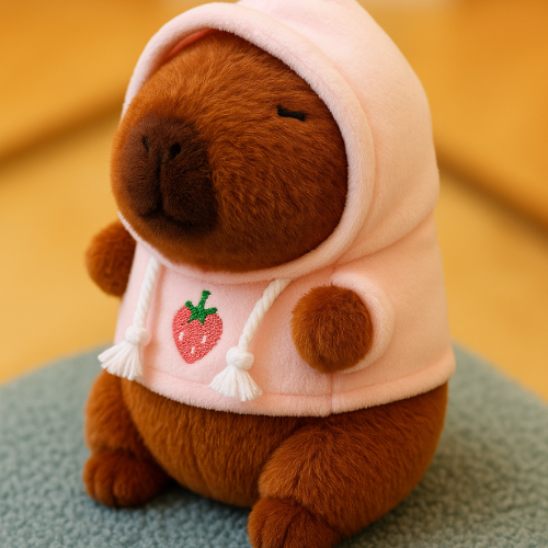 Bicho de Pelucia Little Capivara Rosa Que Esta Bombando Com Frete Gratis Shopanda