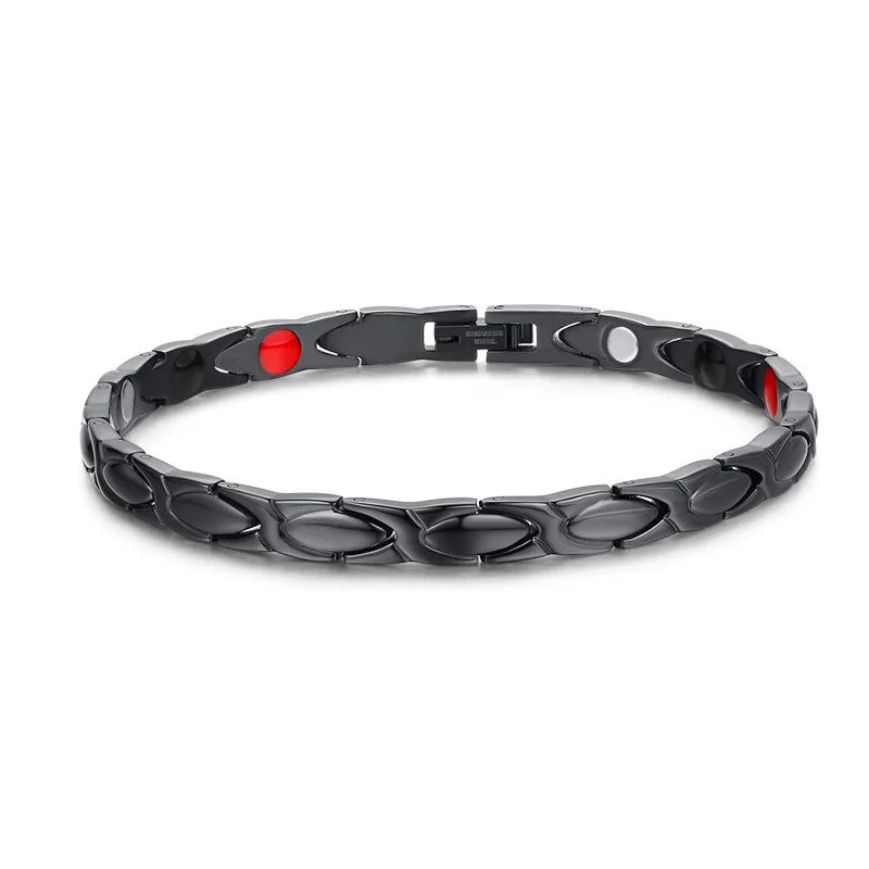 Bracelete Magnetic Flow para Disfuncao Cor Preto com Frete Gratis na Shopanda