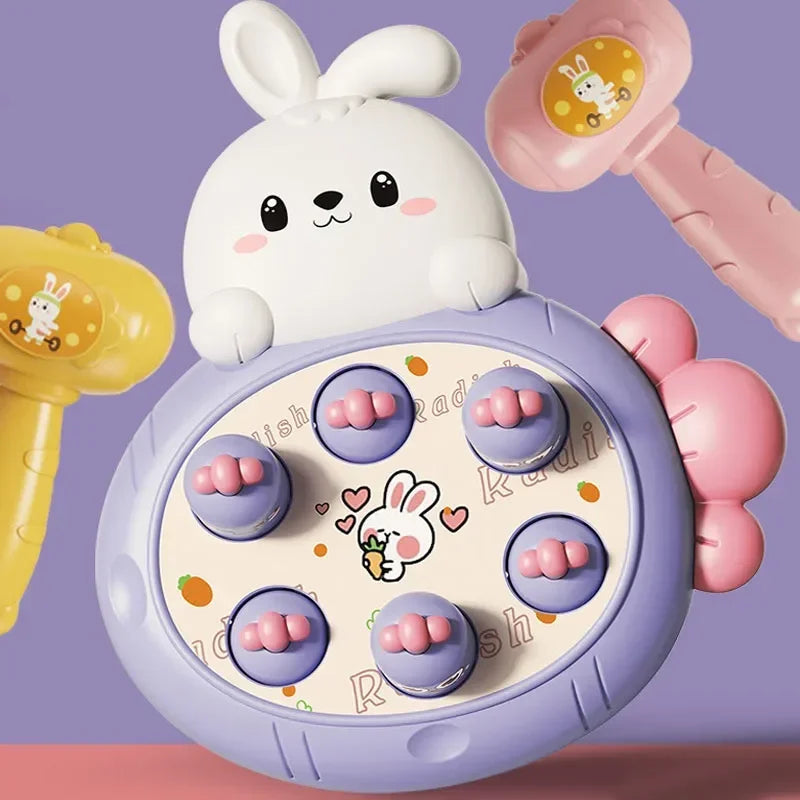 Brinquedo Montessori Bate Cenoura Cor Roxo com Frete Gratis na Shopanda