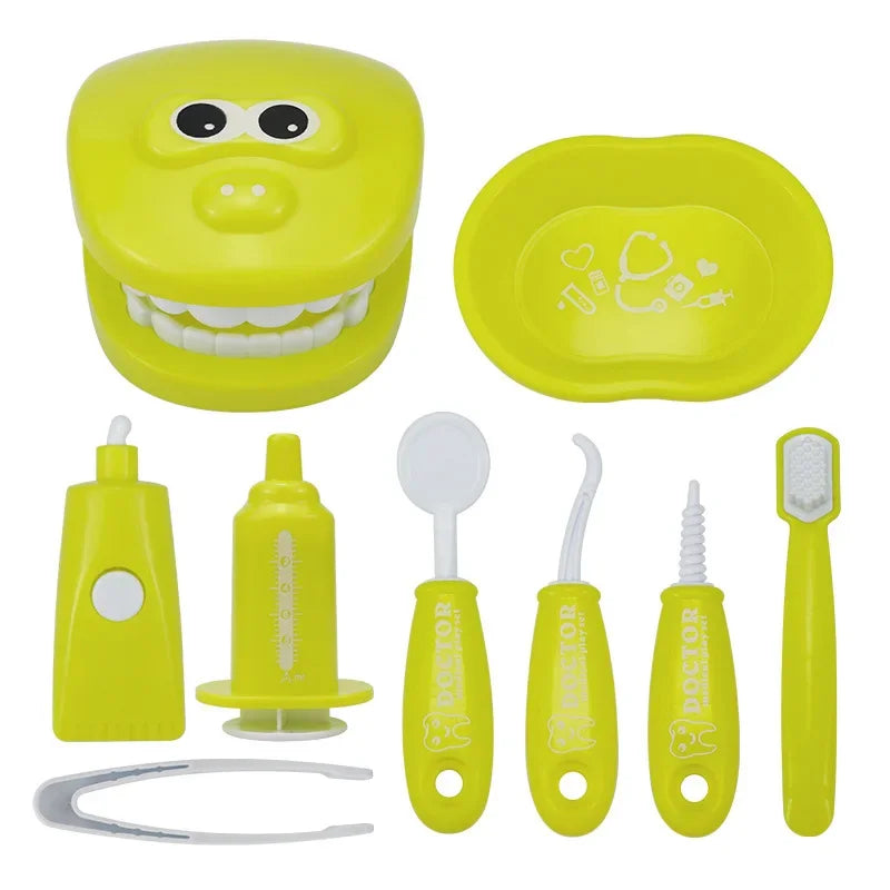 Brinquedo Montessori Pequeno Dentista Cor Amarelo com Frete Gratis na Shopanda