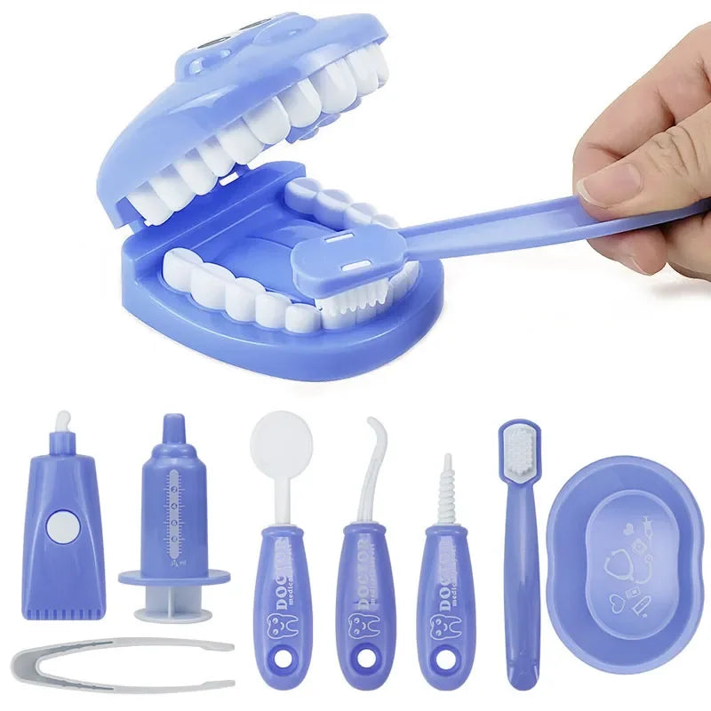 Brinquedo Montessori Pequeno Dentista Cor com Frete Gratis na Shopanda