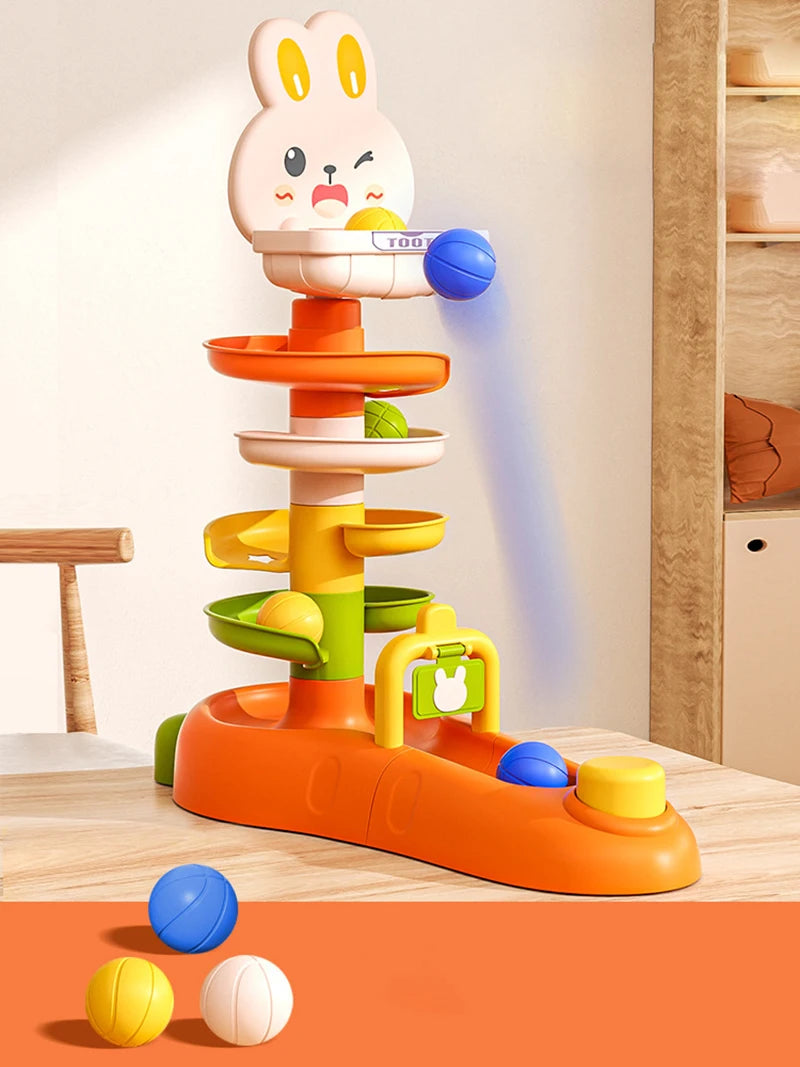 Bunny Tower Brinquedo Montessori com Frete Gratis na Shopanda