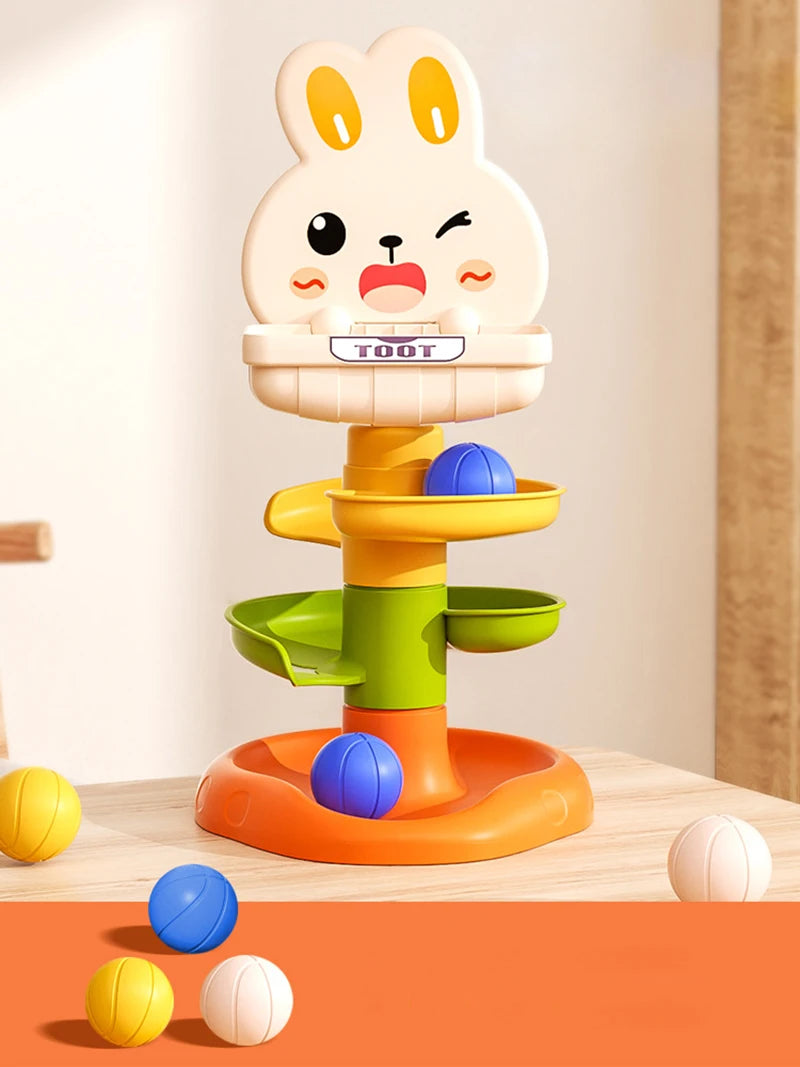 Bunny Tower Brinquedo Montessori com Frete Gratis na Shopanda