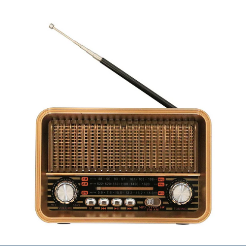 Caixa de Som Radio Vintage Com Frete Gratis Shopanda