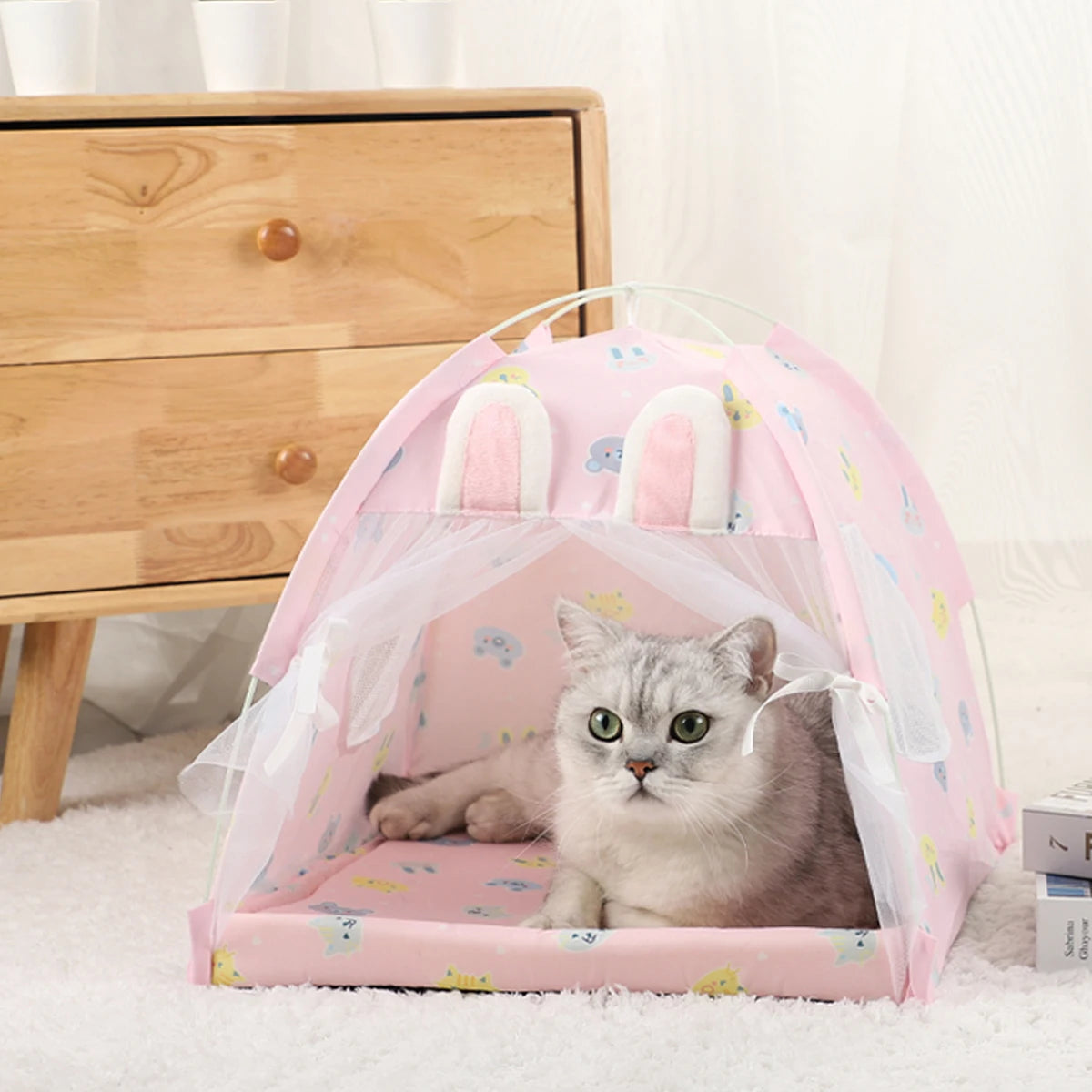 Caminha PET Camp Toca Coelho Com Frete Gratis Shopanda