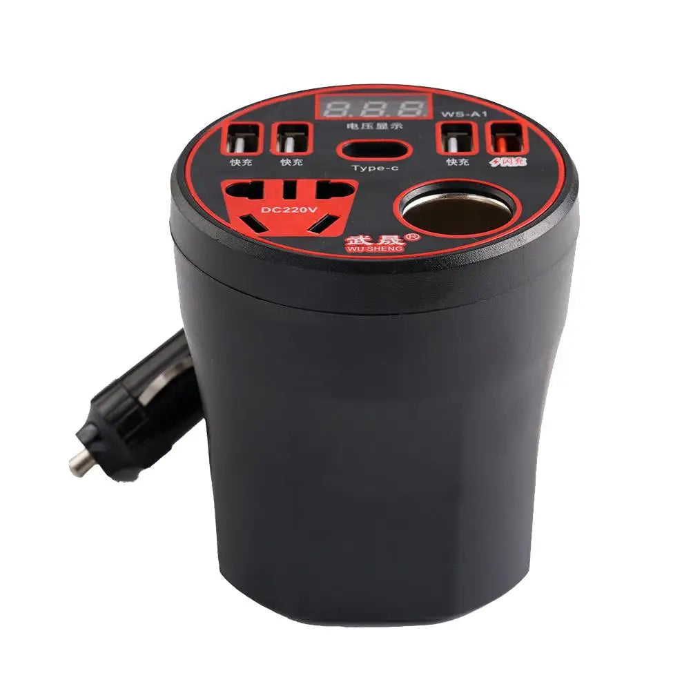 Carregador USB Multi Connect Cor Vermelho Com Frete Gratis Shopanda