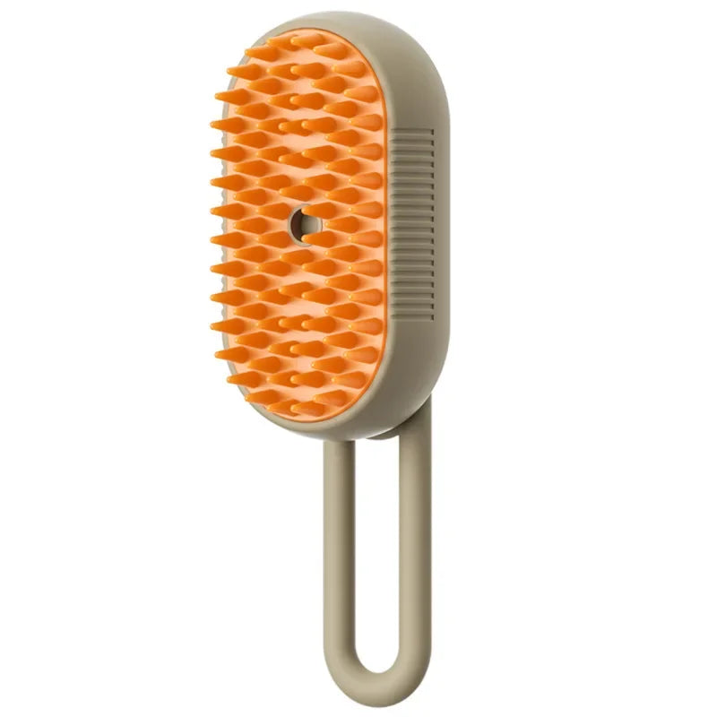 Escova Vaporizadora Limpa Pelos Cor Laranja Com Frete Gratis Shopanda