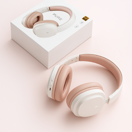 Headphone Sem Fio Pure Cor Rosa Com Frete Gratis Shopanda