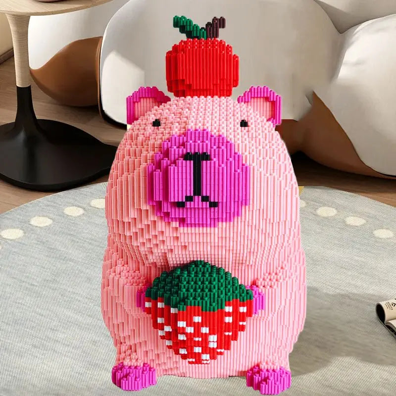 Lego Capivara de Brinquedo Rosa com Frete Gratis na Shopanda