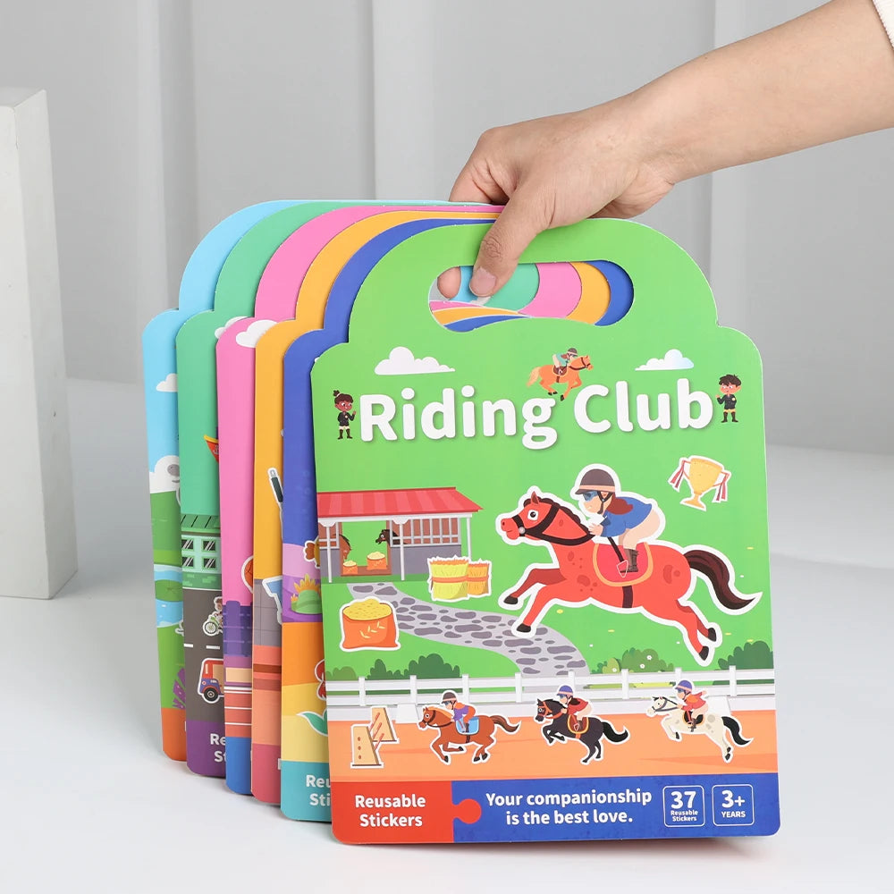 Livro de Adesivos Sticker Book com Frete Gratis na Shopanda