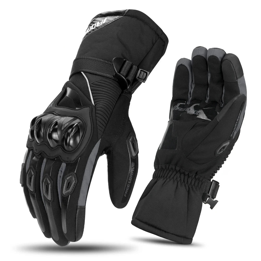 Luva Para Moto Protect Hand Cor Cinza Com Frete Grátis