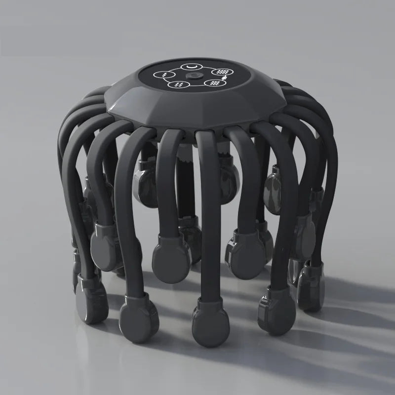 Massageador Elétrico Relaxa Cuca Para Dores Cor Preto Com Frete Grátis Shopanda