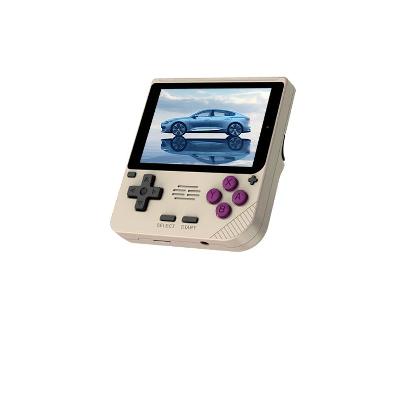 Mini Game Portatil Powkiddy Para Criancas Cor Bege Com Frete Gratis Shopanda