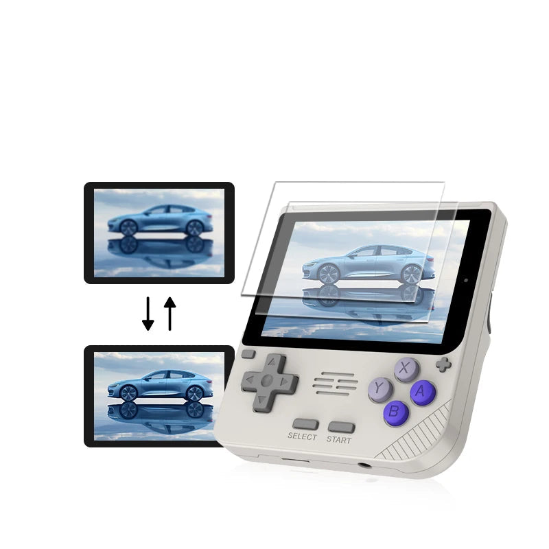 Mini Game Portatil Powkiddy Para Criancas Cor Branco Com Frete Gratis Shopanda