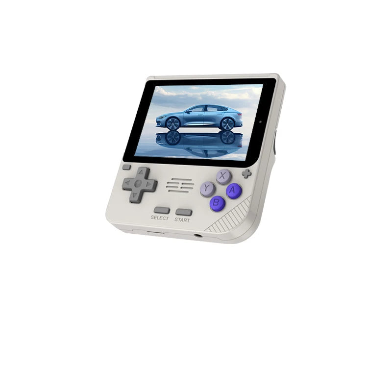 Mini Game Portatil Powkiddy Para Criancas Cor Branco Com Frete Gratis Shopanda