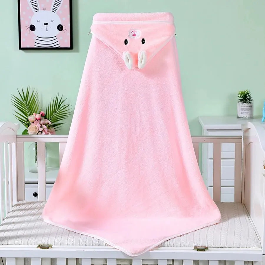 Toalha Infantil Baby Towel Cor Rosa Bebe Com Frete Gratis Shopanda