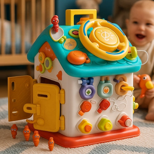 Brinquedo Montessori Educa House com Frete Gratis na Shopanda