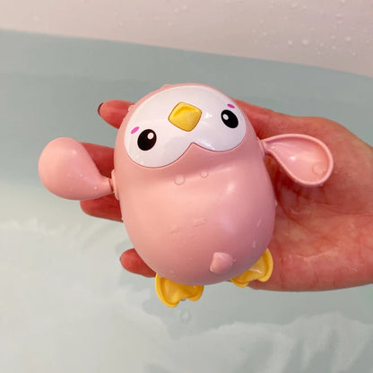 Adaptador de Chuveiro Ducha Divertida Penguim Rosa Com Frete Gratis Shopanda
