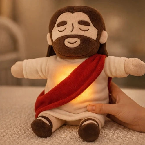 Amigo Jesus Peluciado Bem Cor Vermelho com Frete Gratis na Shopanda