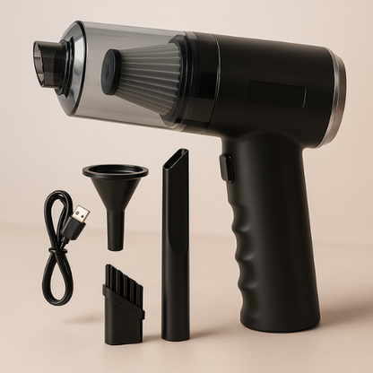 Aspirador Para Carro Cleaner Cor Preto Com Frete Gratis Shopanda
