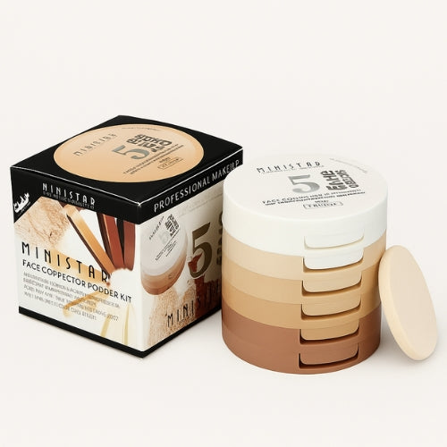 Base Facial 5 Cores Com Frete Gratis na Shopanda