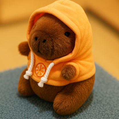 Bicho de Pelucia Little Capivara  Laranja Que Esta Bombando Com Frete Gratis Shopanda