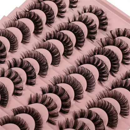 Box Cilios 20 Pares de Cilios Com Frete Gratis 