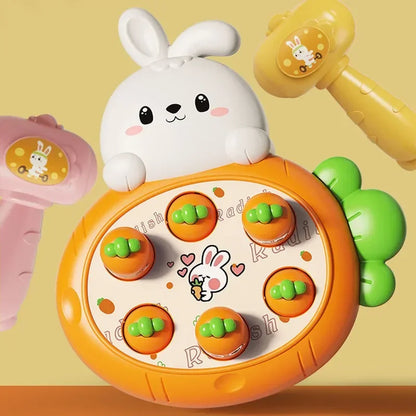 Brinquedo Montessori Bate Cenoura Cor Laranja com Frete Gratis na Shopanda 