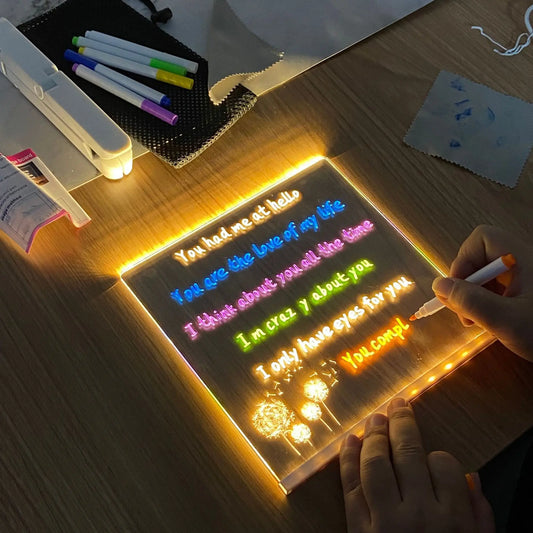 Brinquedo Montessori Lousa Led com Frete Gratis na Shopanda 