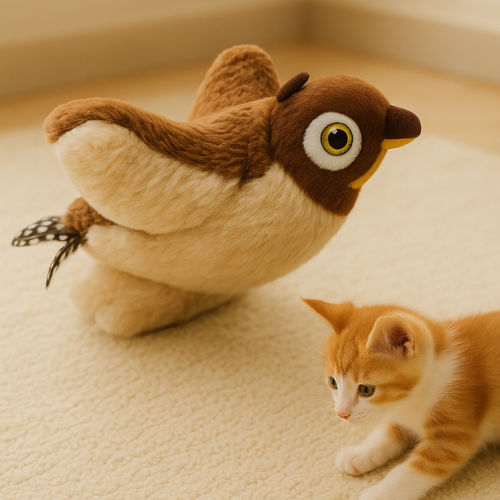 Brinquedo Para Gato Passarinho Voador Com Frete Gratis Shopanda