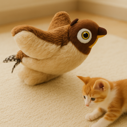 Brinquedo Para Gato Passarinho Voador Com Frete Gratis Shopanda