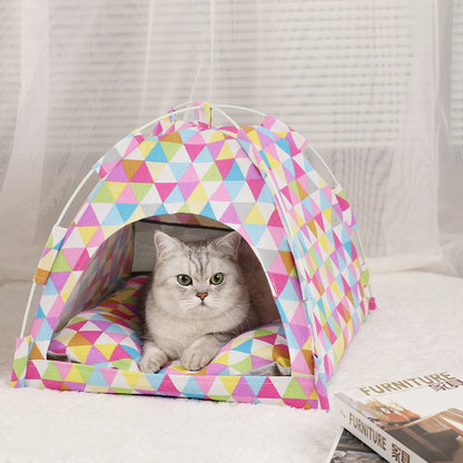 Caminha PET Camp Toca Cor Colorido Com Frete Gratis Shopanda