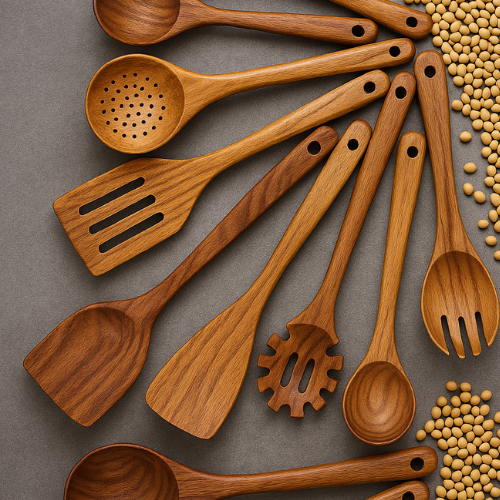 Kit Utensilios Tailandes Para Cozinha Com Frete Gratis  Shopanda